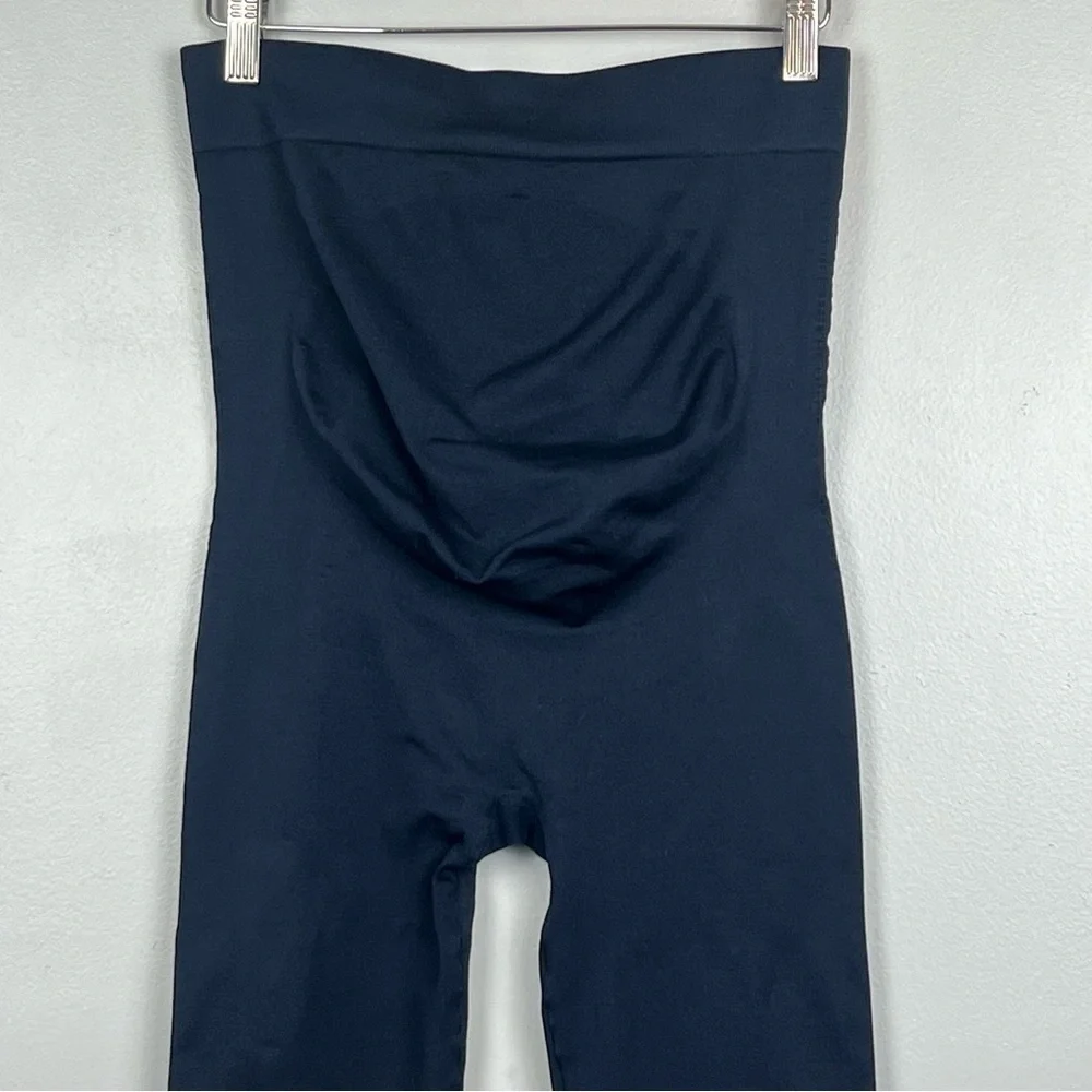 Blanqi black Everyday maternity belly support leggings, medium.